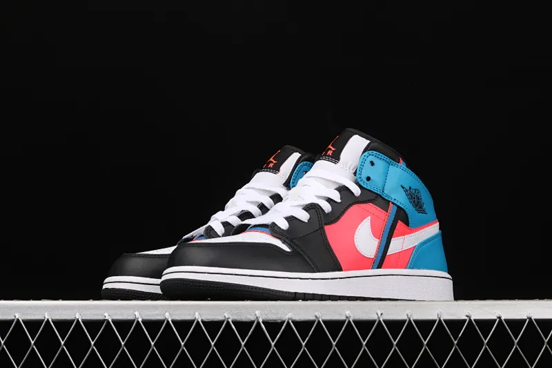 All categories Air Jordan Jordan series basketball shoes Air Jordan 1 Mid Air Jordan1 Mid Game Time AJ1 Joe 1 Zhongbang basketball shoes CV4891-001
